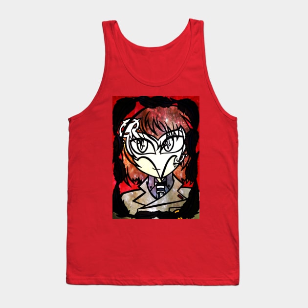 Mask of Crow Tank Top by ScribbleSketchScoo